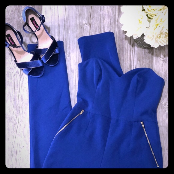 ASOS Blue Jumpsuit - Picture 1 of 4
